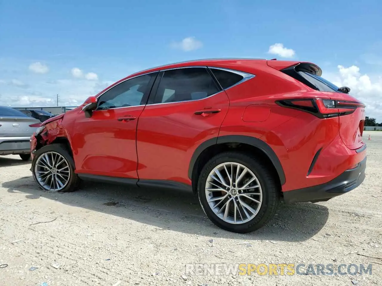 2 Photograph of a damaged car JTJHGCEZ1N2000556 LEXUS NX 350 2022