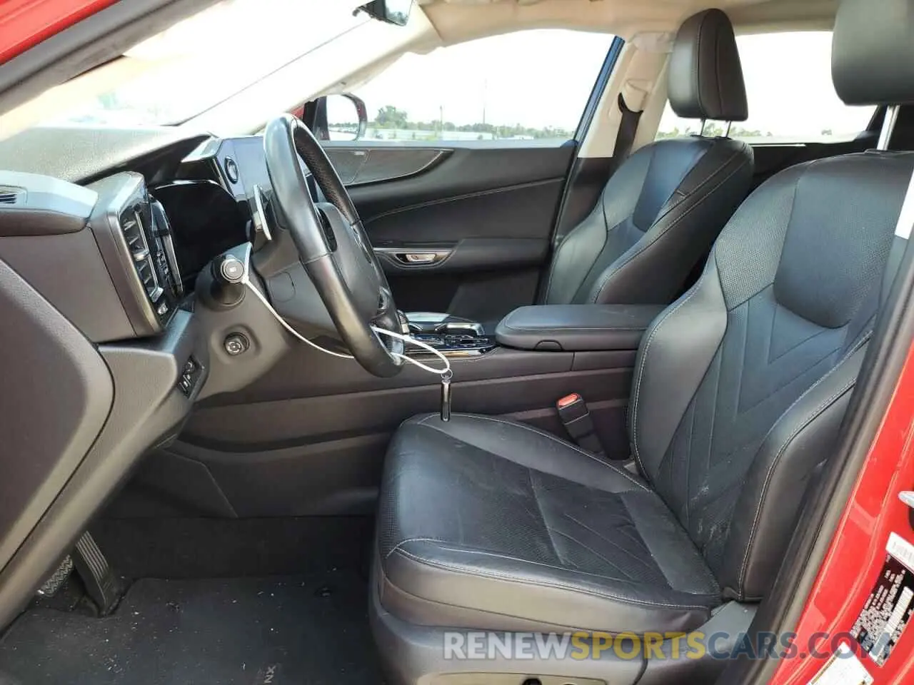 7 Photograph of a damaged car JTJHGCEZ1N2000556 LEXUS NX 350 2022