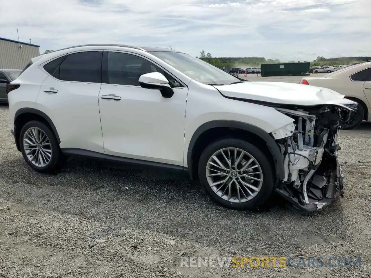 4 Photograph of a damaged car JTJHGCEZ2N2007709 LEXUS NX 350 2022