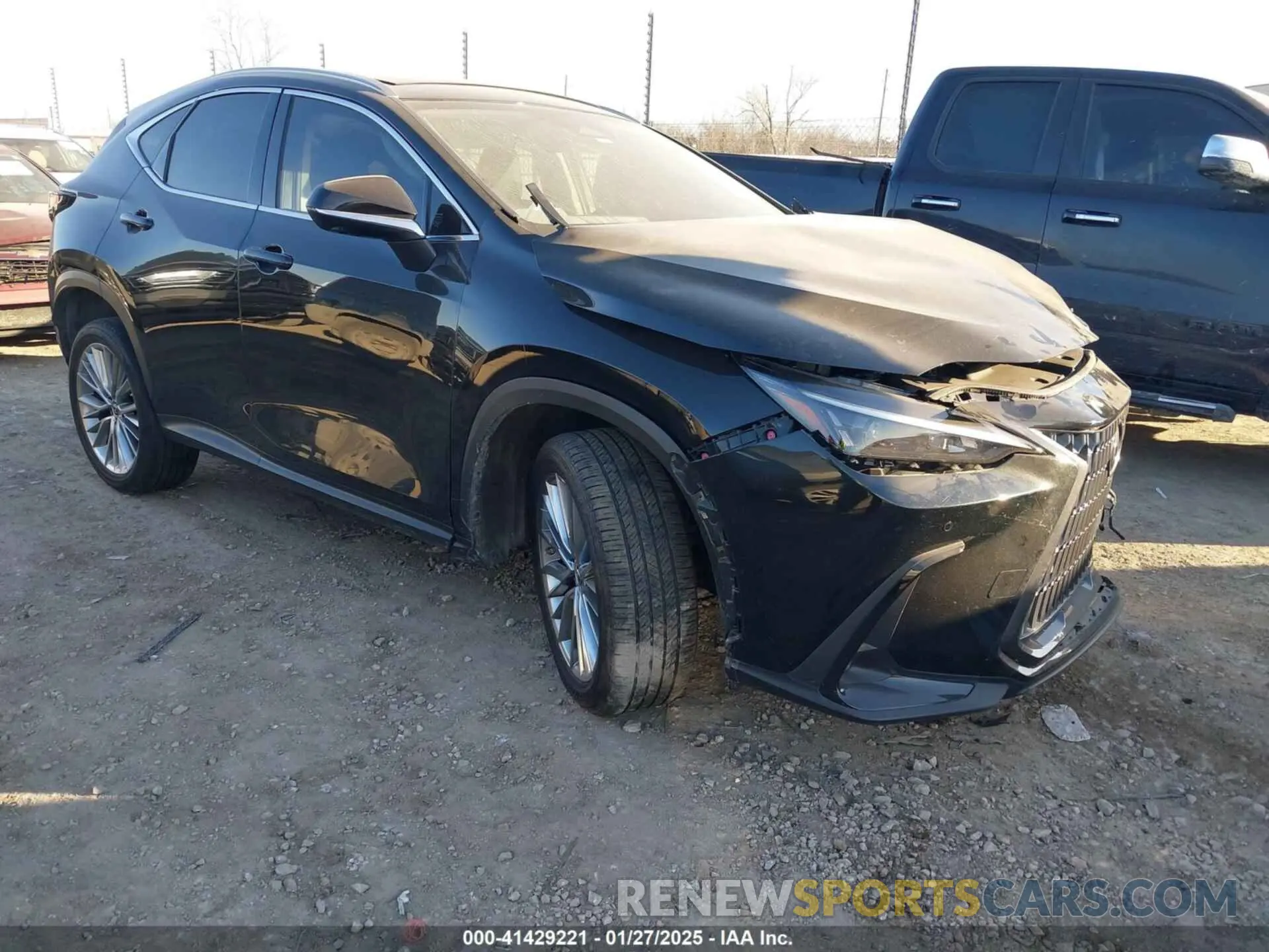 1 Photograph of a damaged car JTJHGCEZXN5000778 LEXUS NX 350 2022