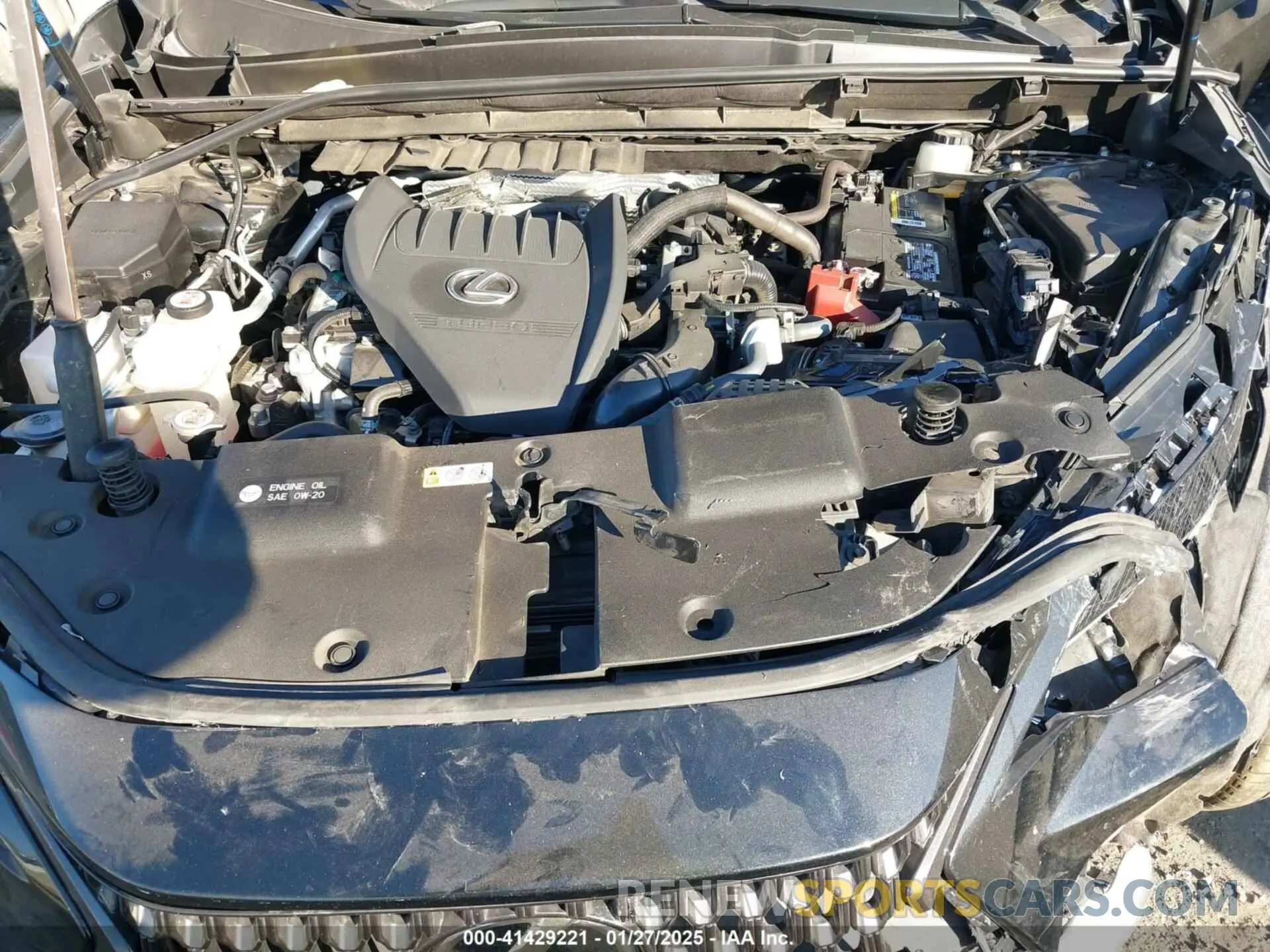 10 Photograph of a damaged car JTJHGCEZXN5000778 LEXUS NX 350 2022