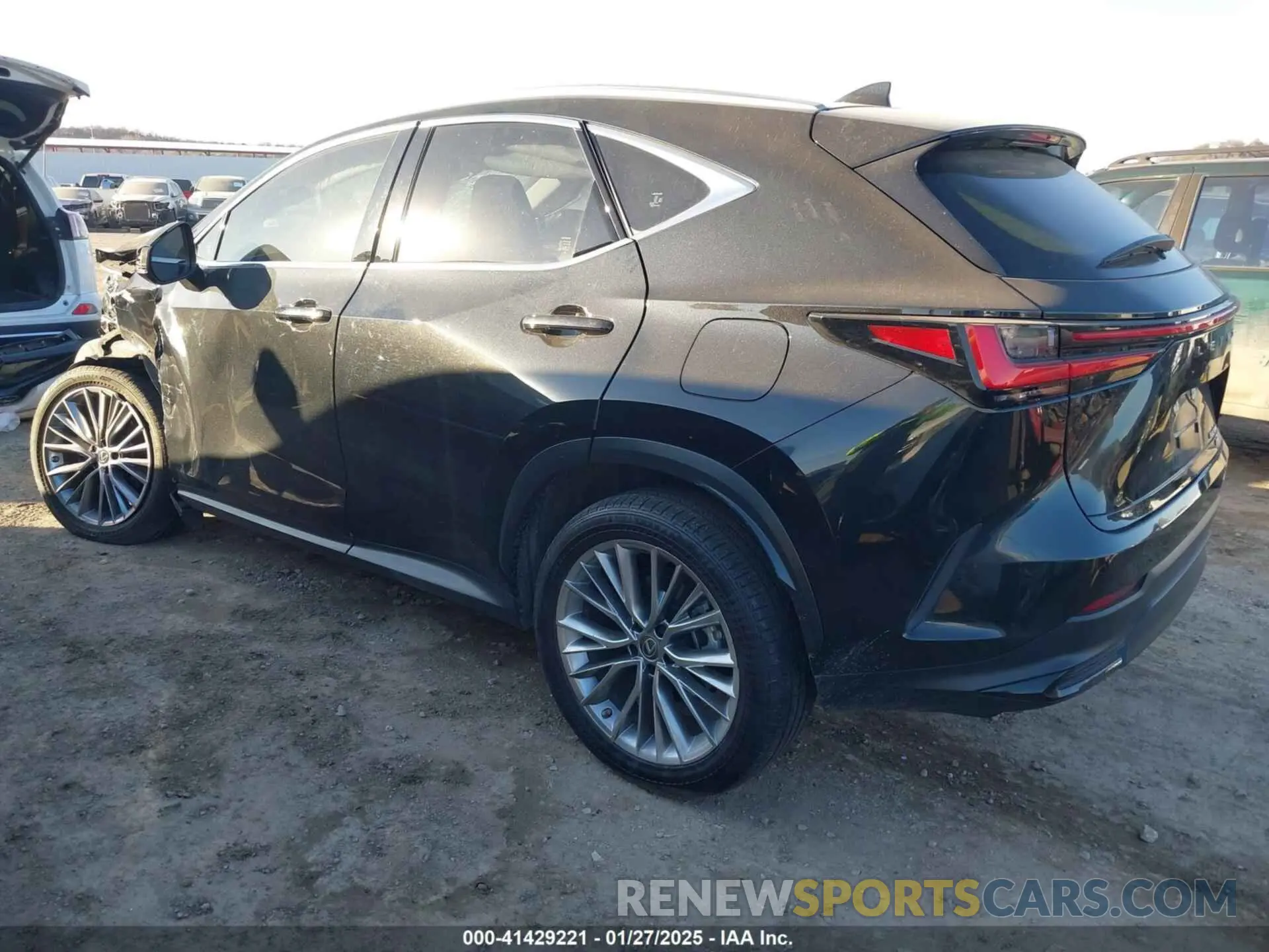 3 Photograph of a damaged car JTJHGCEZXN5000778 LEXUS NX 350 2022