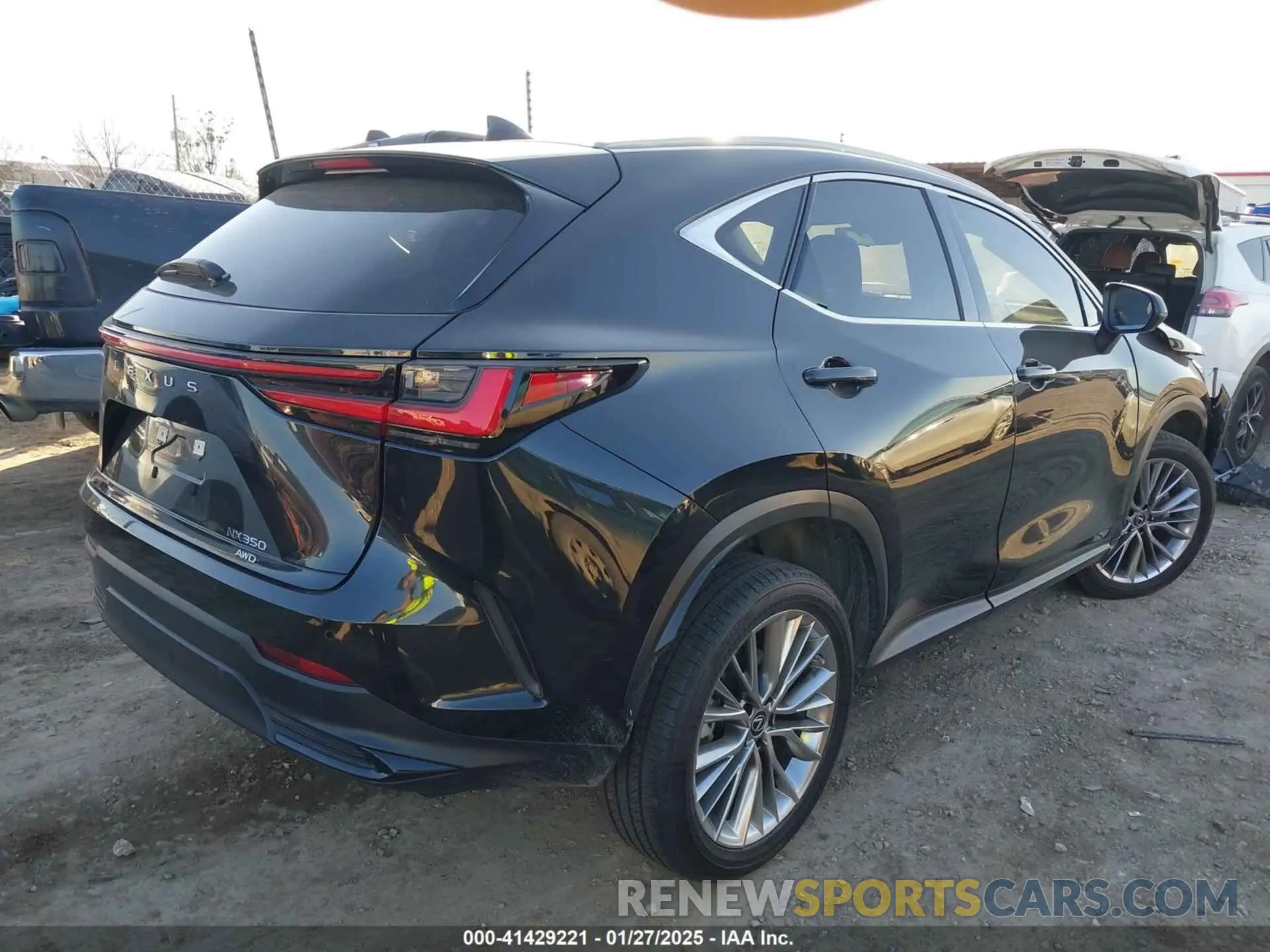 4 Photograph of a damaged car JTJHGCEZXN5000778 LEXUS NX 350 2022