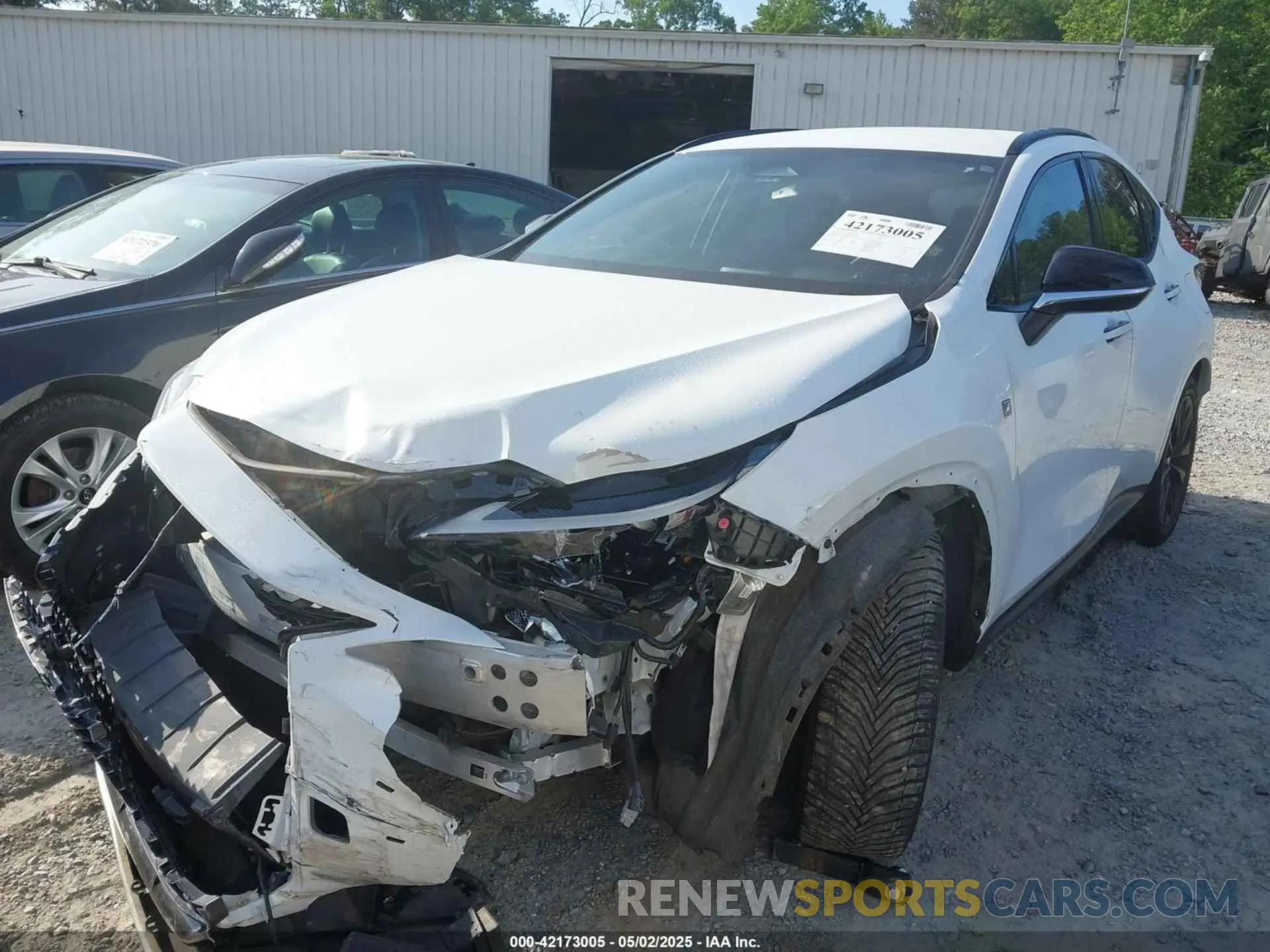 2 Photograph of a damaged car JTJKGCEZ3N5000790 LEXUS NX 350 2022
