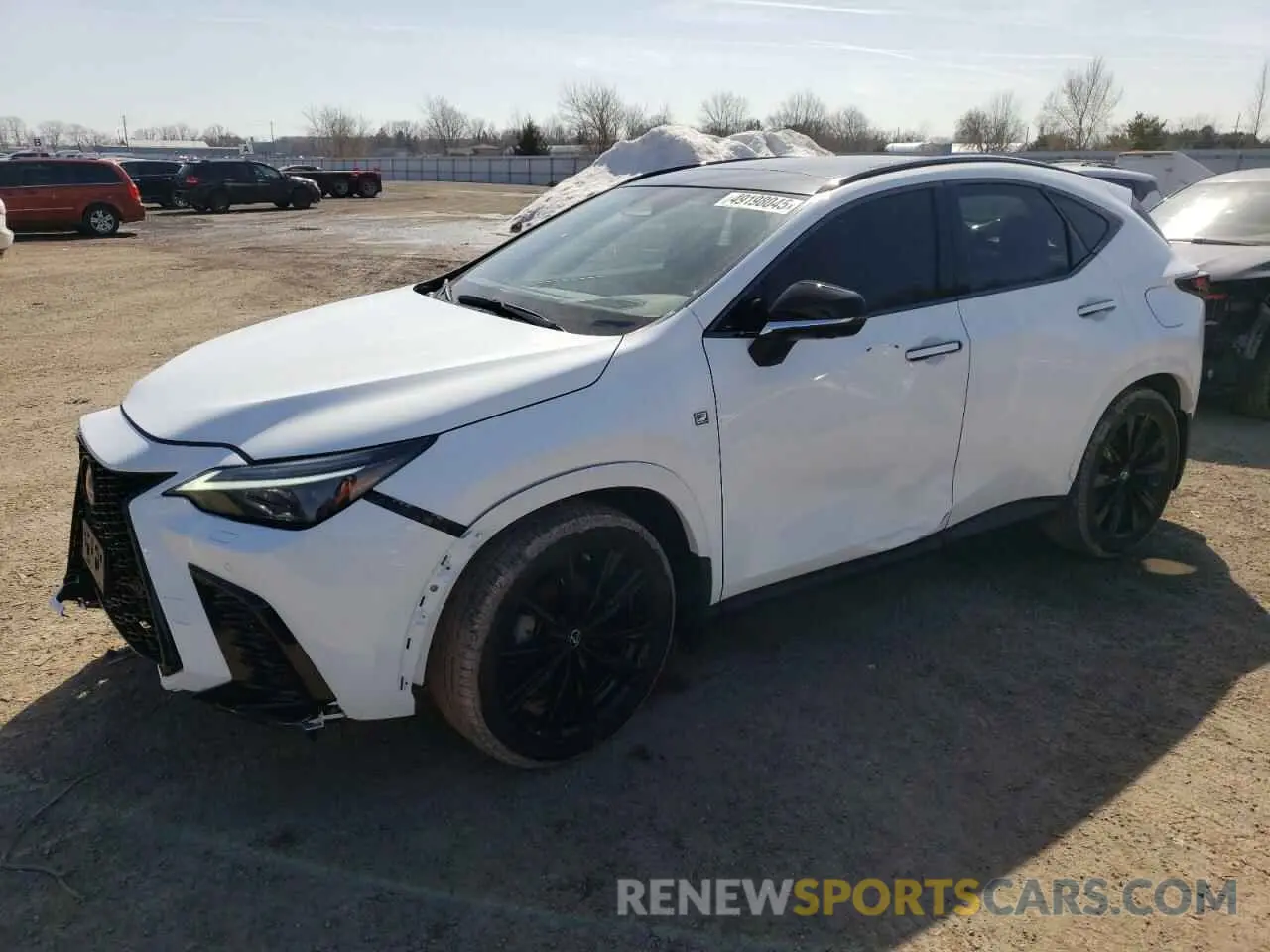 1 Photograph of a damaged car JTJKGCEZ4N2000346 LEXUS NX 350 2022