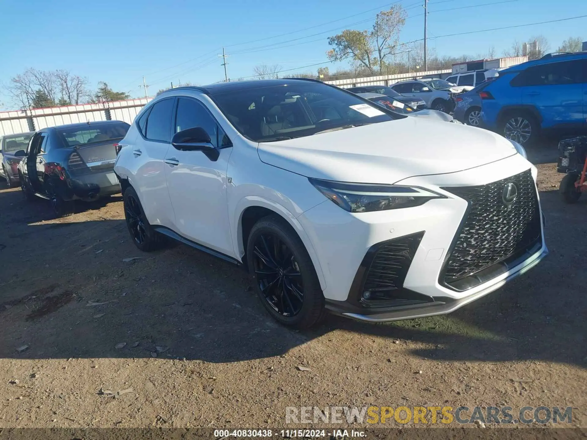 1 Photograph of a damaged car JTJKGCEZ4N2001920 LEXUS NX 350 2022