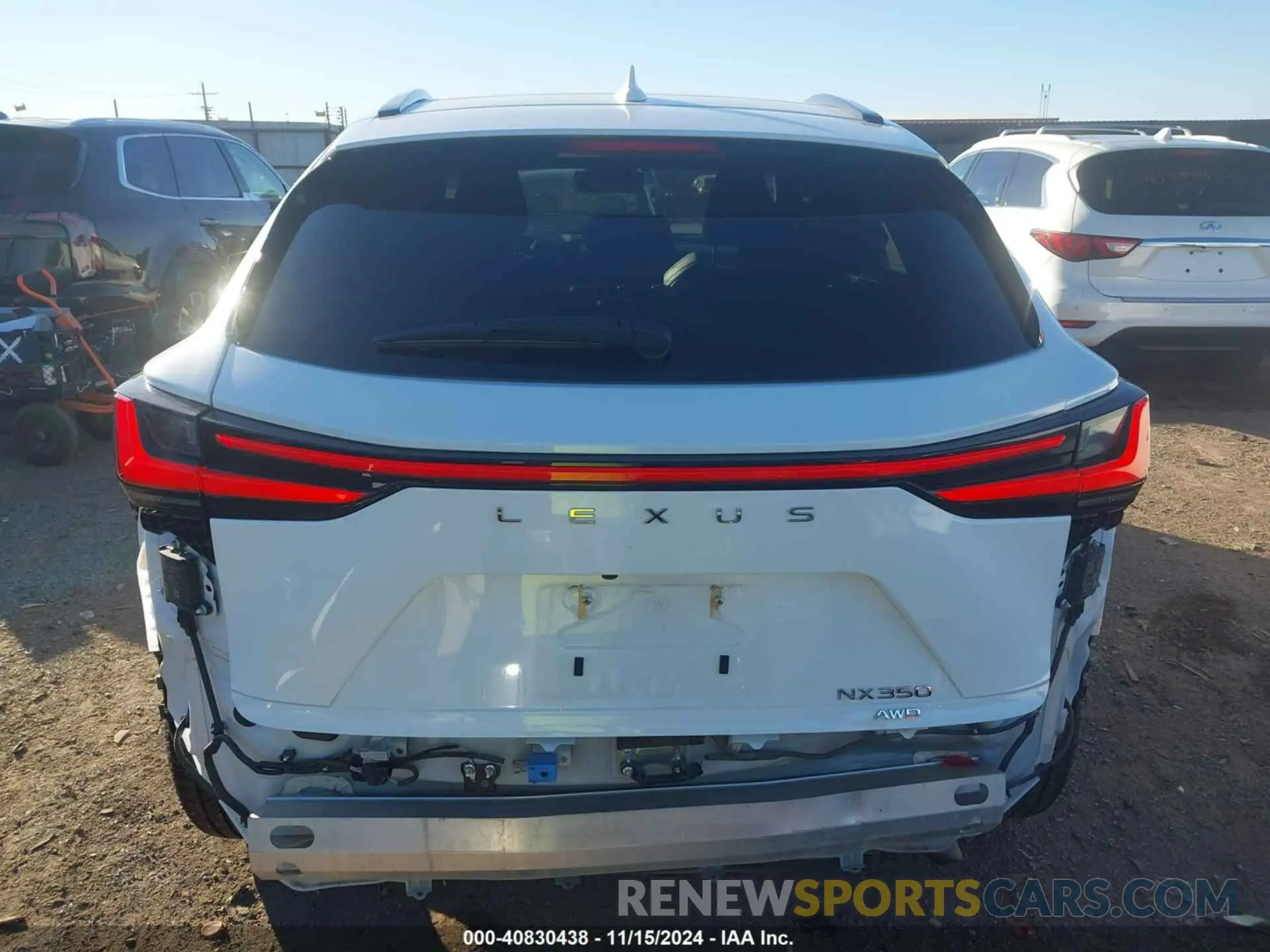 17 Photograph of a damaged car JTJKGCEZ4N2001920 LEXUS NX 350 2022