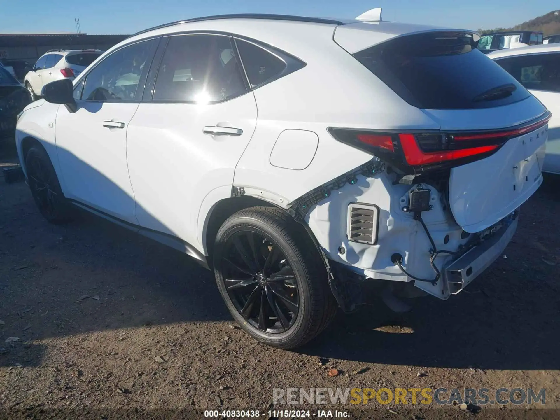 3 Photograph of a damaged car JTJKGCEZ4N2001920 LEXUS NX 350 2022