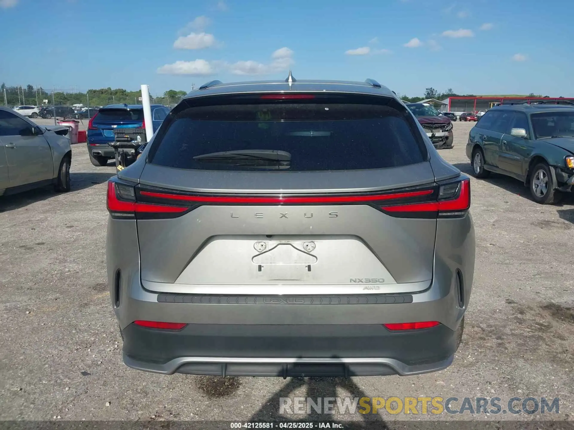 16 Photograph of a damaged car JTJKGCEZXN5001287 LEXUS NX 350 2022