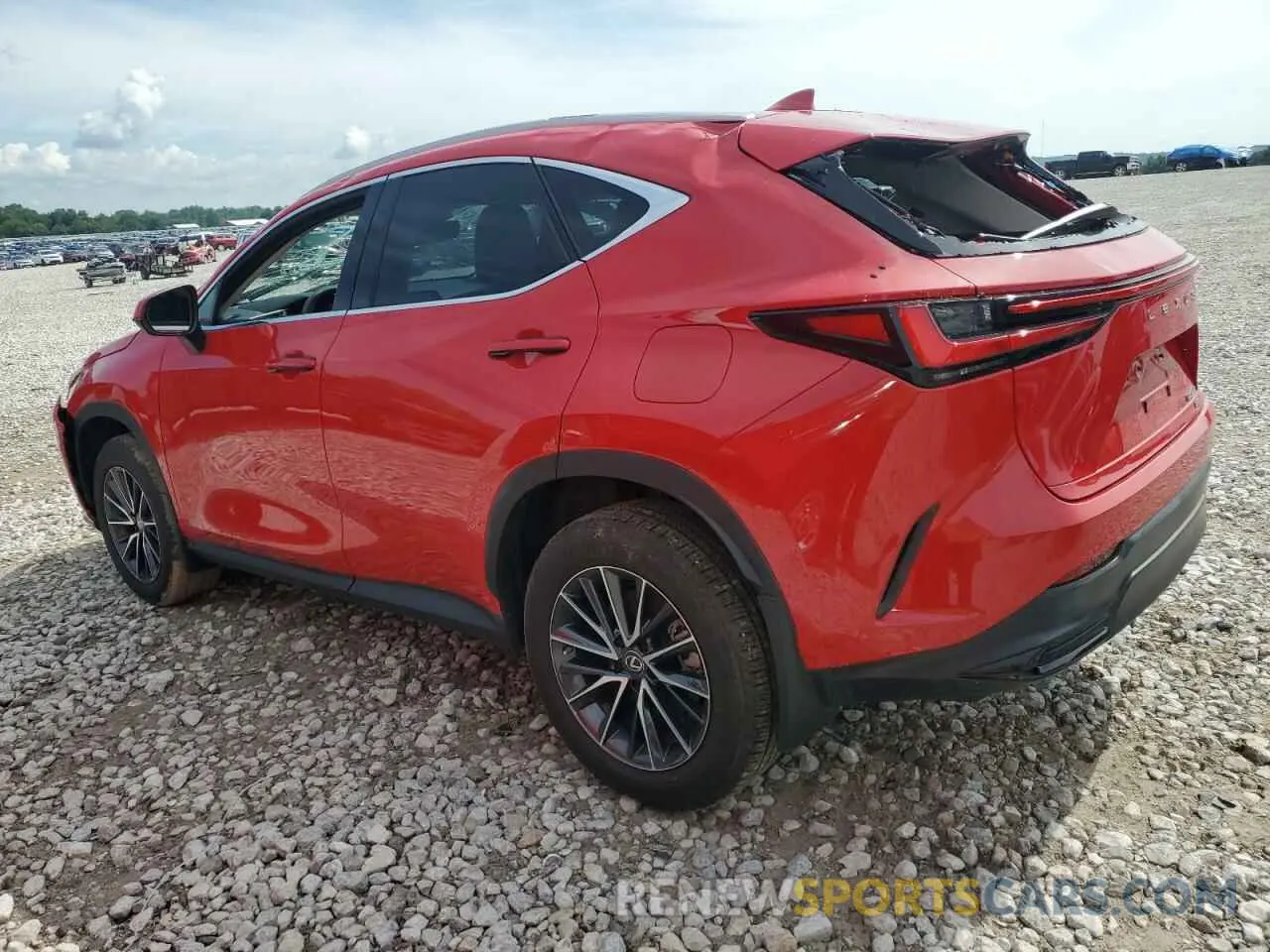 2 Photograph of a damaged car 2T2AGCEZ2PC030136 LEXUS NX 350 2023