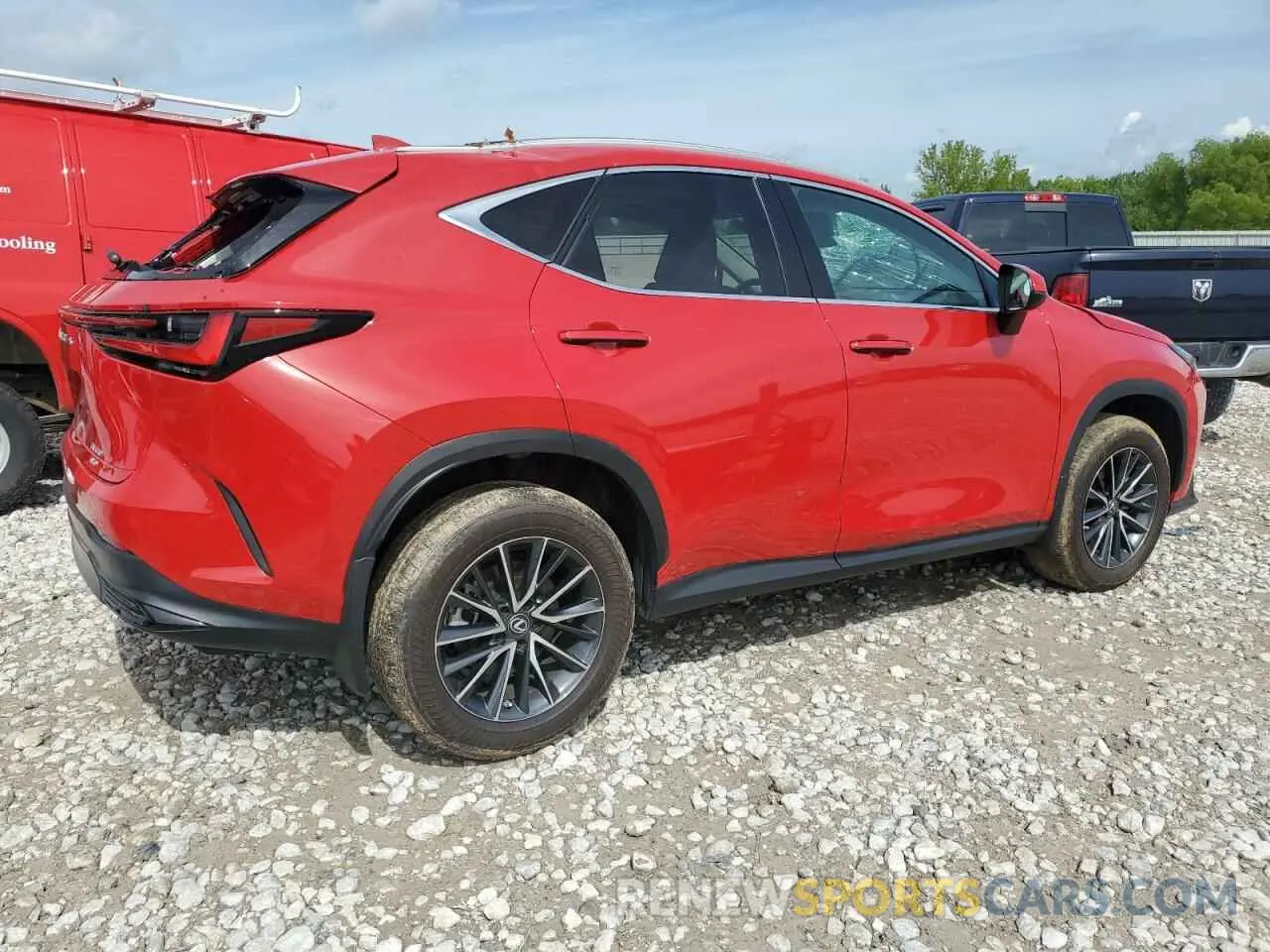 3 Photograph of a damaged car 2T2AGCEZ2PC030136 LEXUS NX 350 2023