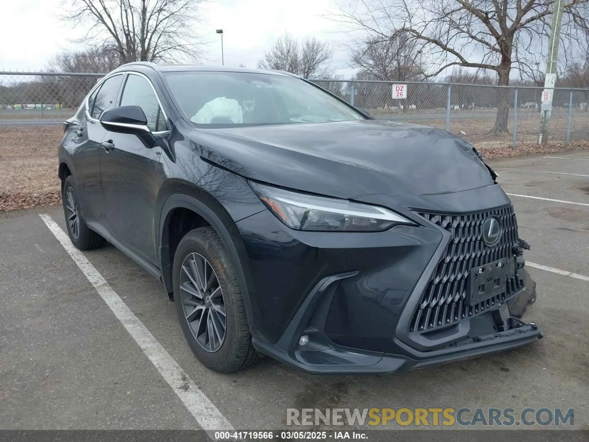 1 Photograph of a damaged car 2T2AGCEZ5PC021950 LEXUS NX 350 2023