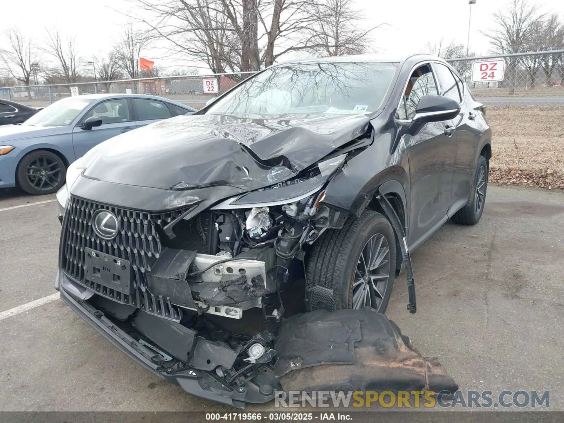 6 Photograph of a damaged car 2T2AGCEZ5PC021950 LEXUS NX 350 2023