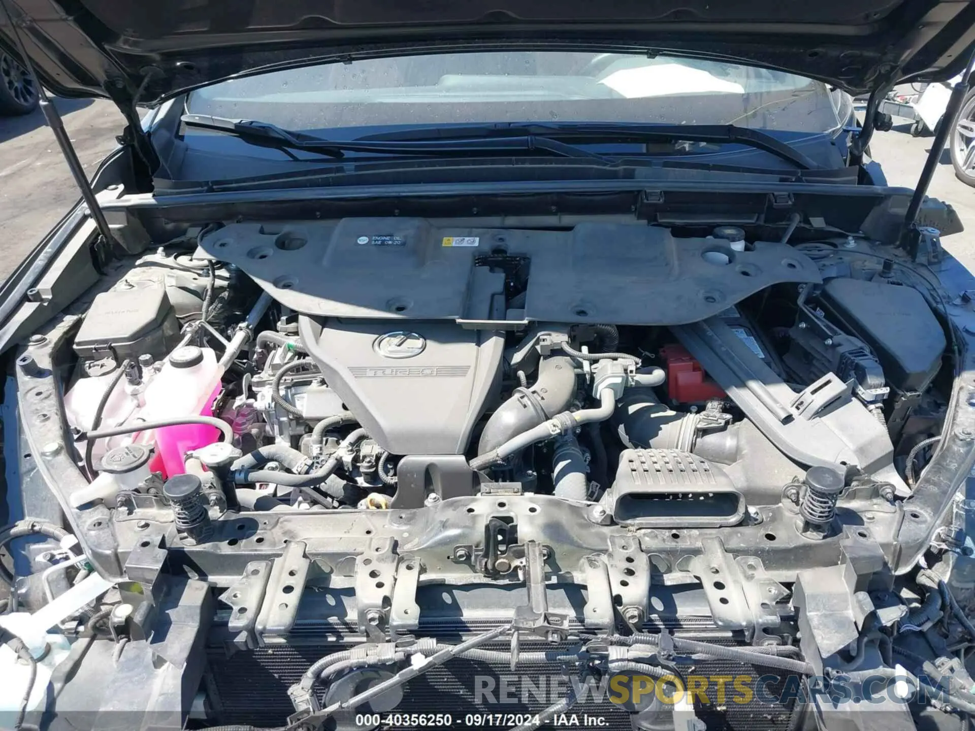 10 Photograph of a damaged car 2T2AGCEZ8PC031565 LEXUS NX 350 2023