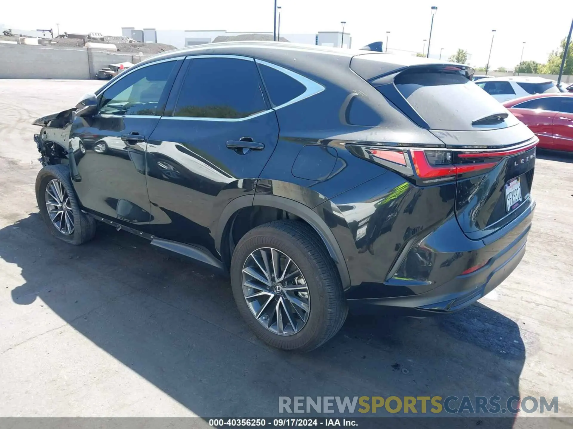 3 Photograph of a damaged car 2T2AGCEZ8PC031565 LEXUS NX 350 2023