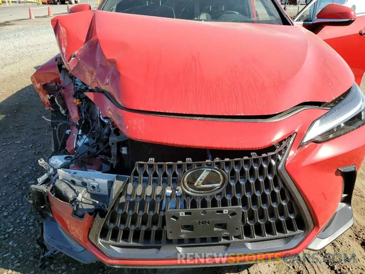12 Photograph of a damaged car 2T2AGCEZXPC020633 LEXUS NX 350 2023