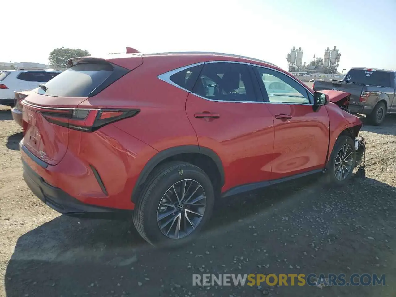 3 Photograph of a damaged car 2T2AGCEZXPC020633 LEXUS NX 350 2023