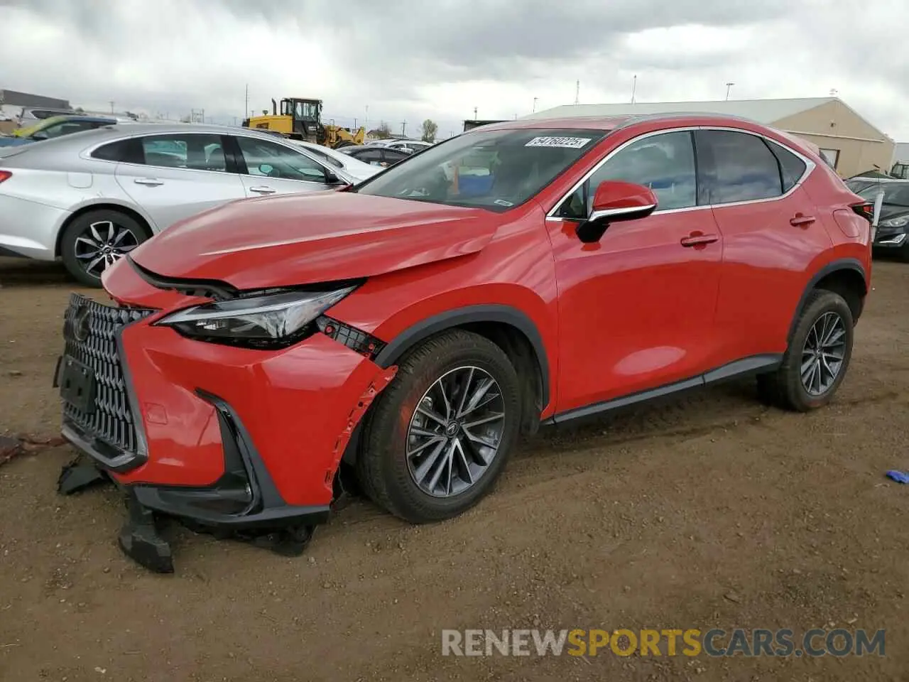 1 Photograph of a damaged car 2T2AGCEZXPC023404 LEXUS NX 350 2023