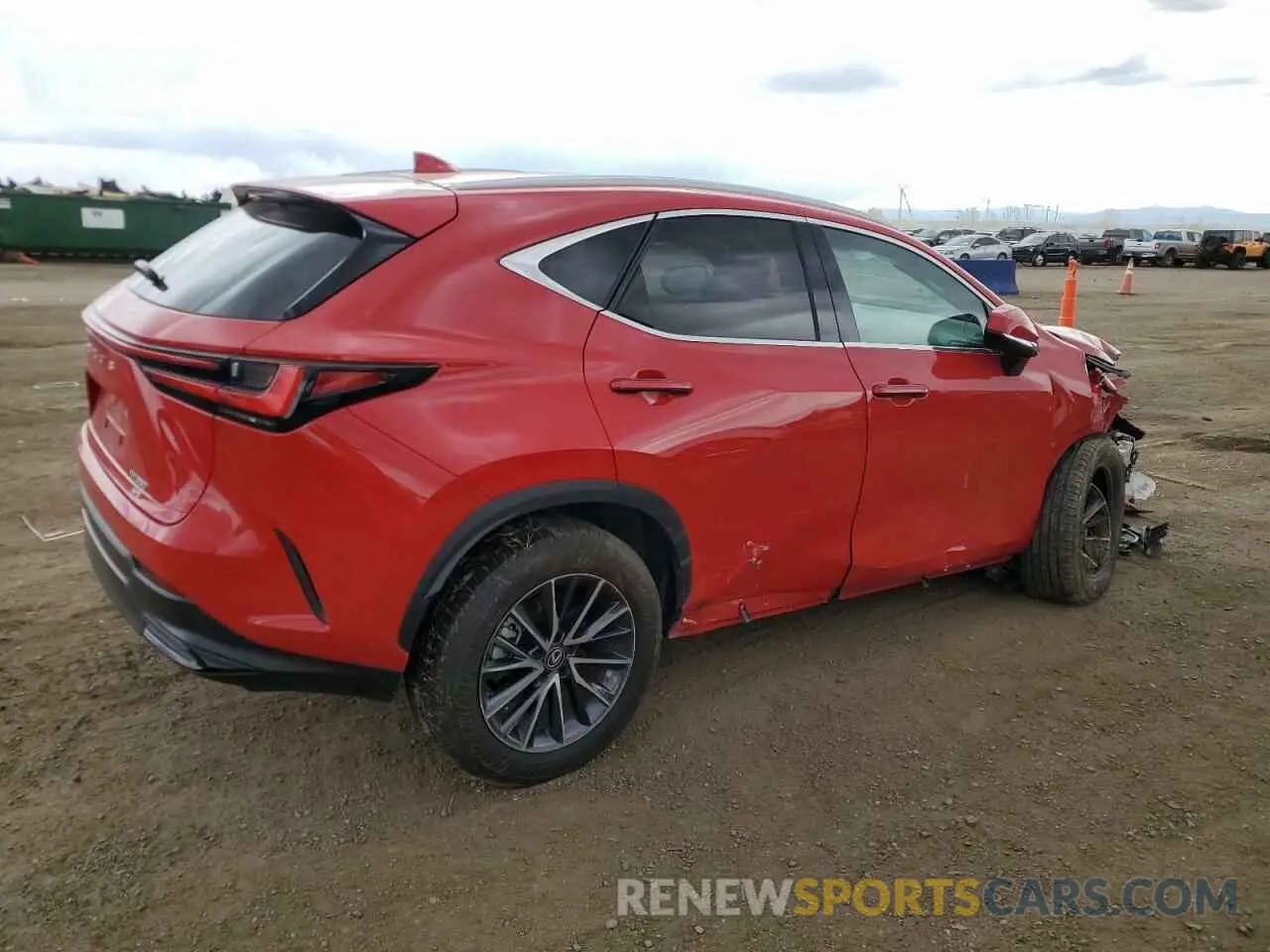 3 Photograph of a damaged car 2T2AGCEZXPC023404 LEXUS NX 350 2023