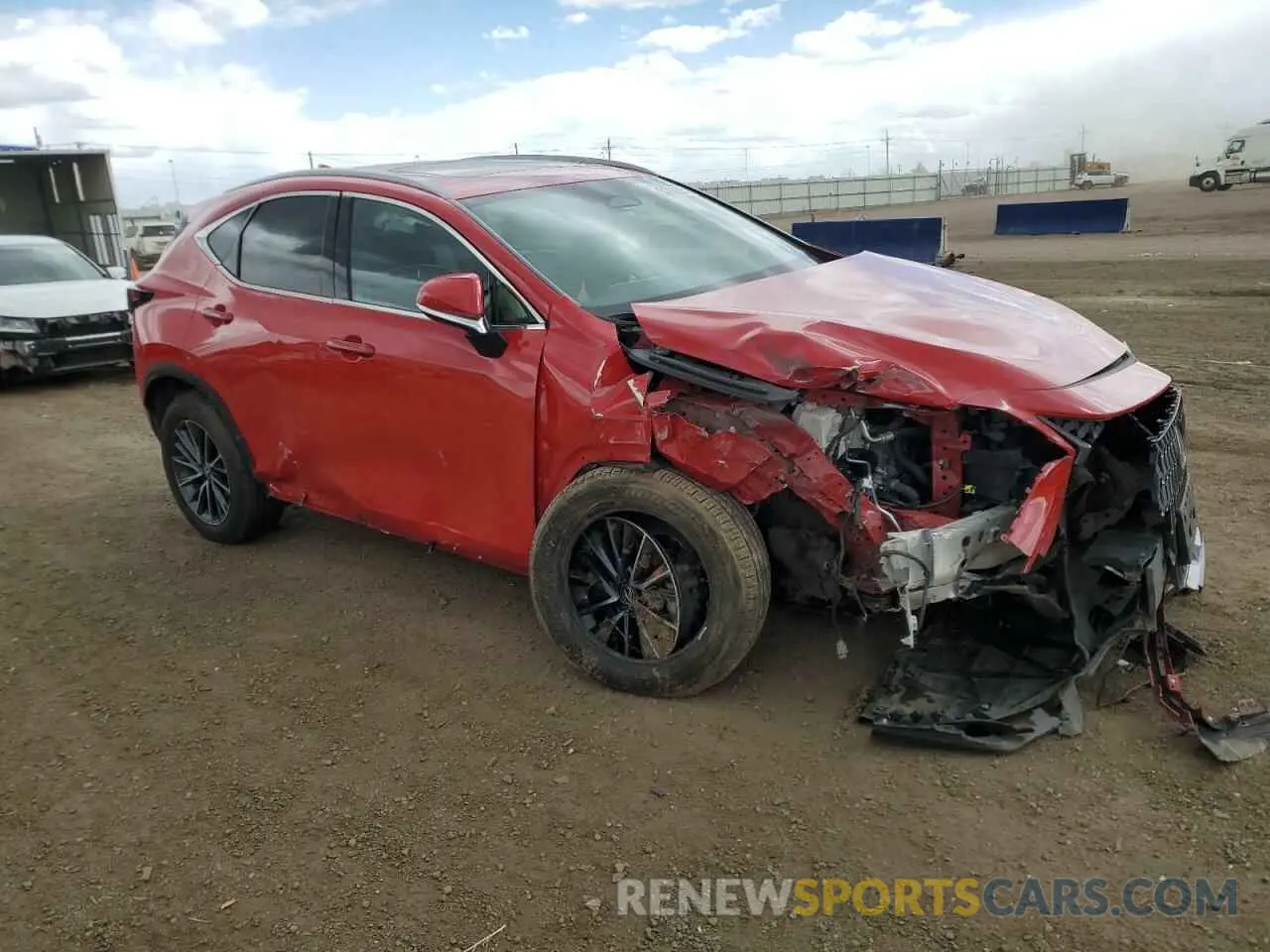 4 Photograph of a damaged car 2T2AGCEZXPC023404 LEXUS NX 350 2023