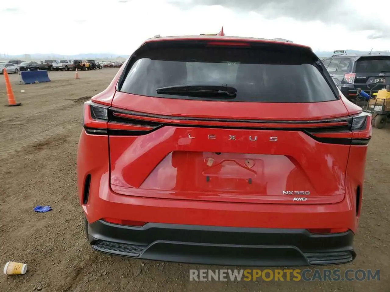 6 Photograph of a damaged car 2T2AGCEZXPC023404 LEXUS NX 350 2023