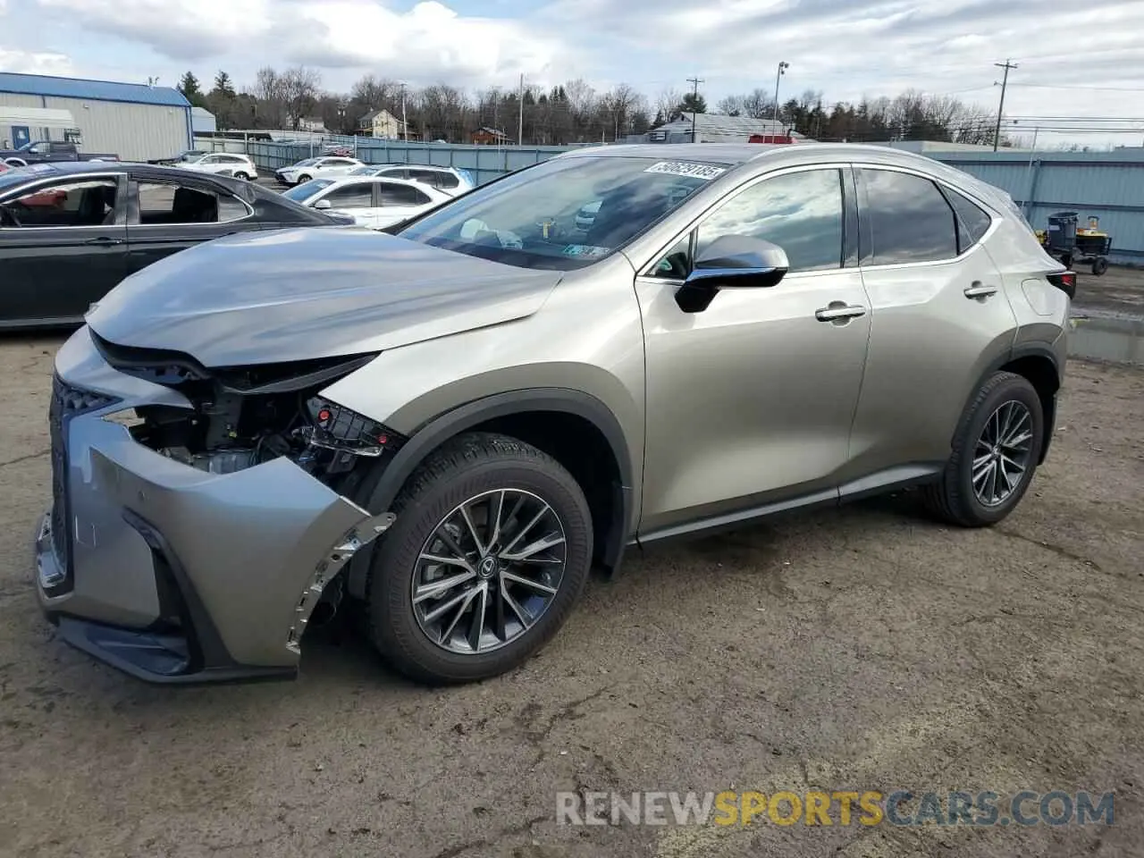 1 Photograph of a damaged car 2T2GGCEZ0PC017668 LEXUS NX 350 2023
