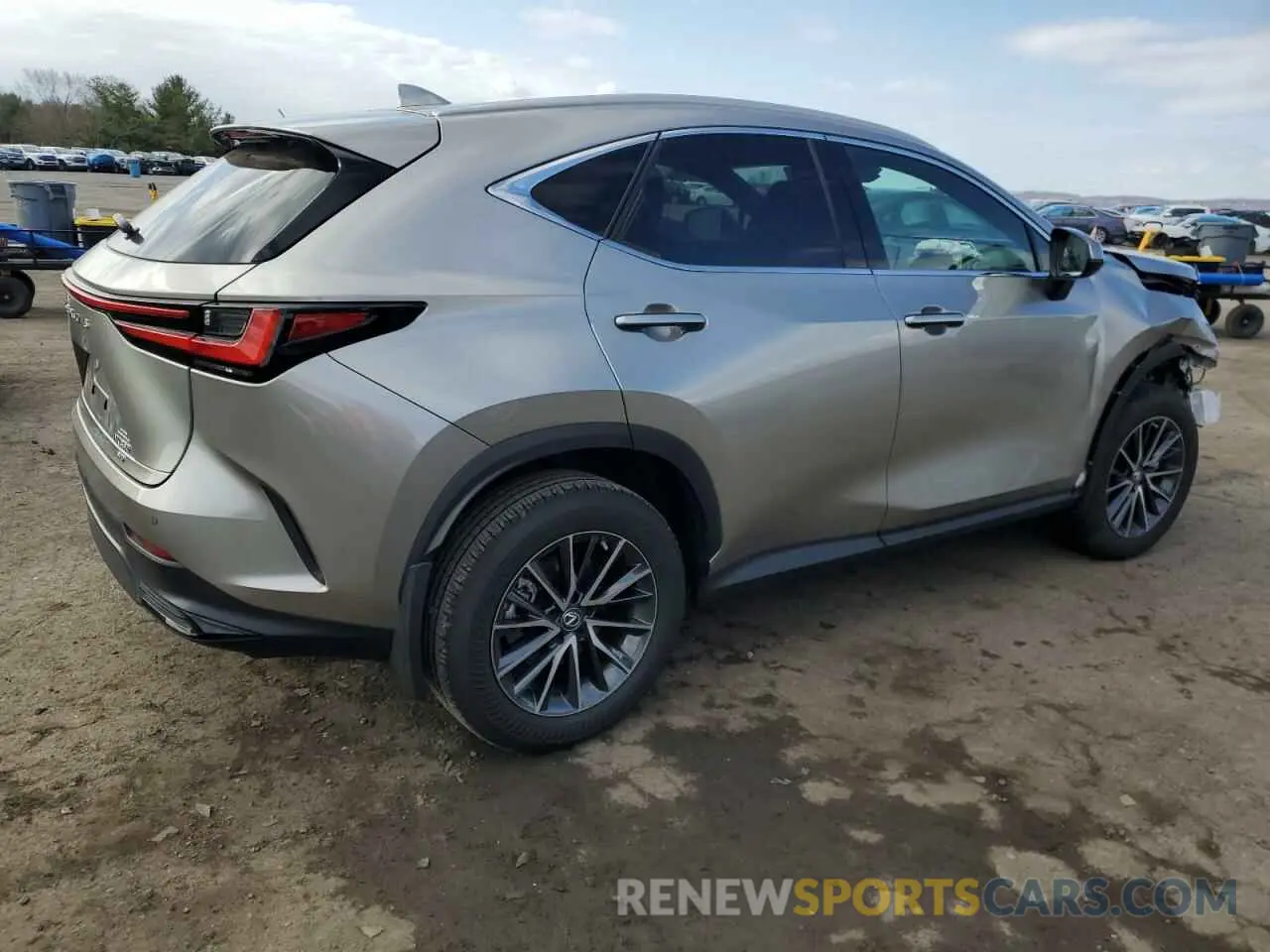 3 Photograph of a damaged car 2T2GGCEZ0PC017668 LEXUS NX 350 2023