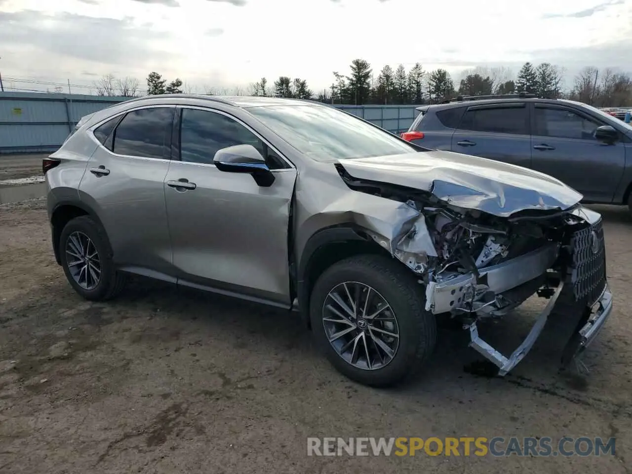 4 Photograph of a damaged car 2T2GGCEZ0PC017668 LEXUS NX 350 2023