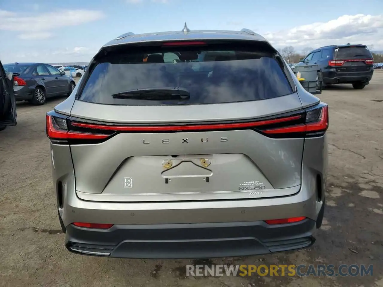 6 Photograph of a damaged car 2T2GGCEZ0PC017668 LEXUS NX 350 2023