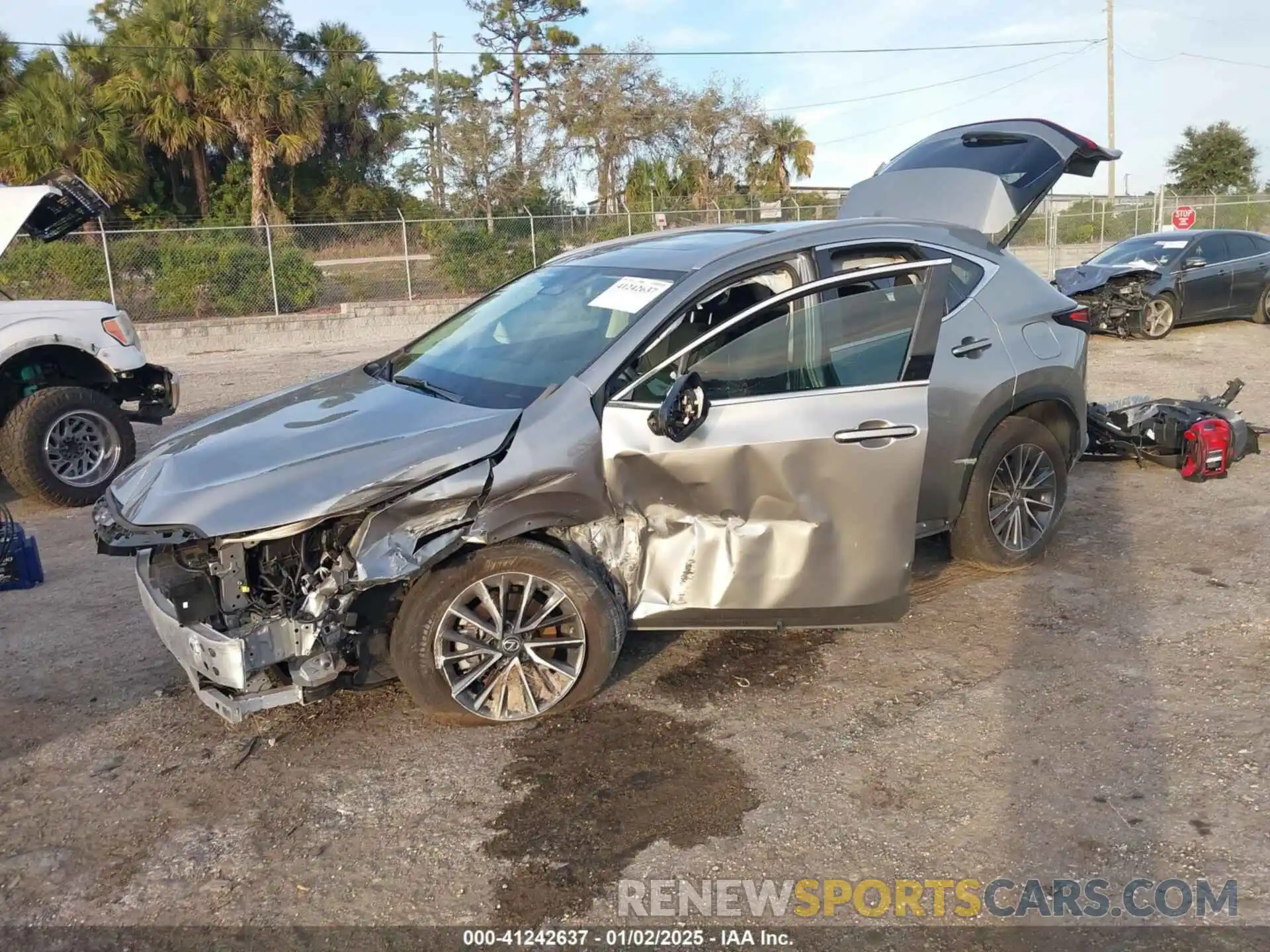 2 Photograph of a damaged car 2T2GGCEZ0PC026760 LEXUS NX 350 2023