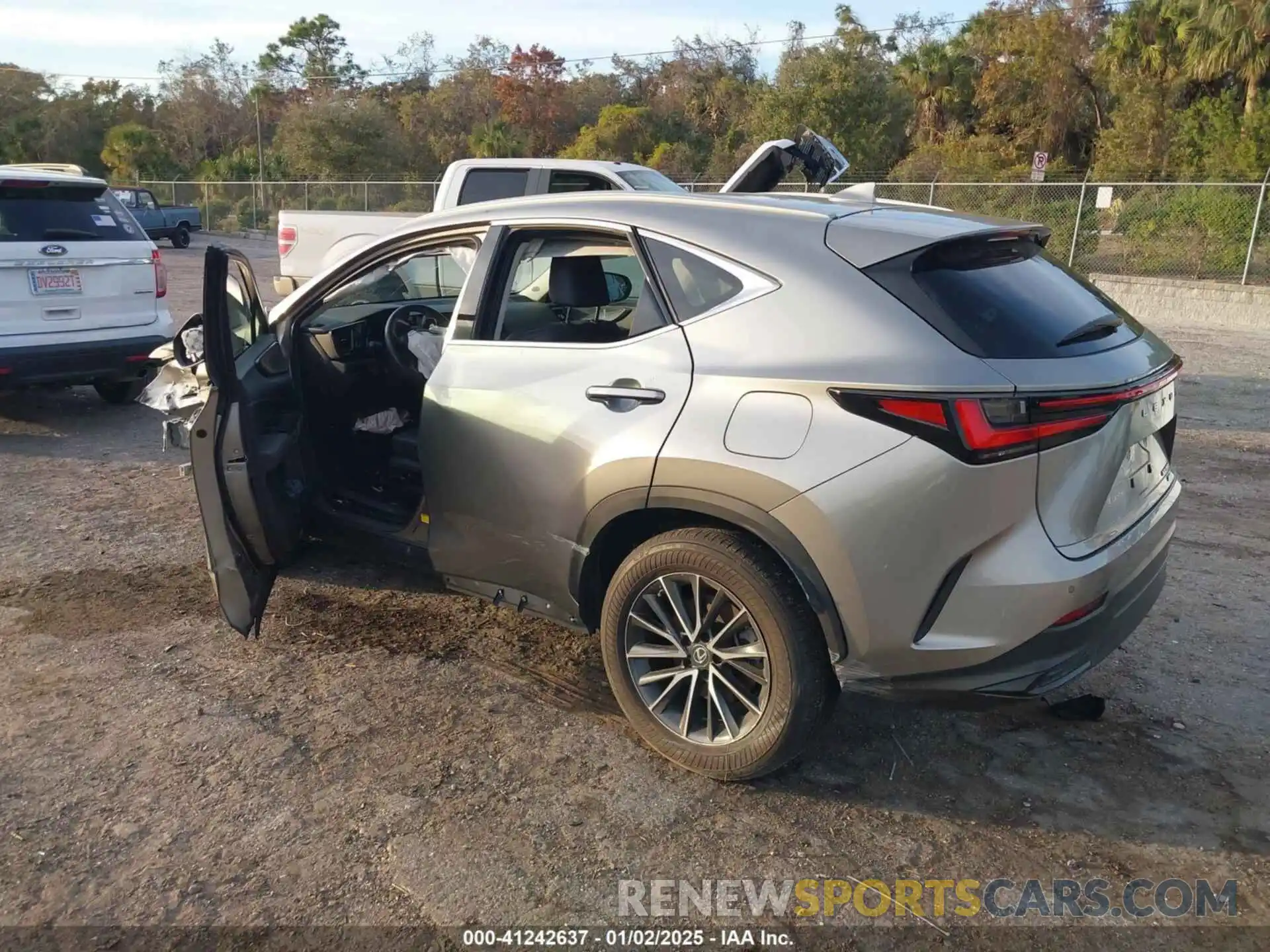 3 Photograph of a damaged car 2T2GGCEZ0PC026760 LEXUS NX 350 2023