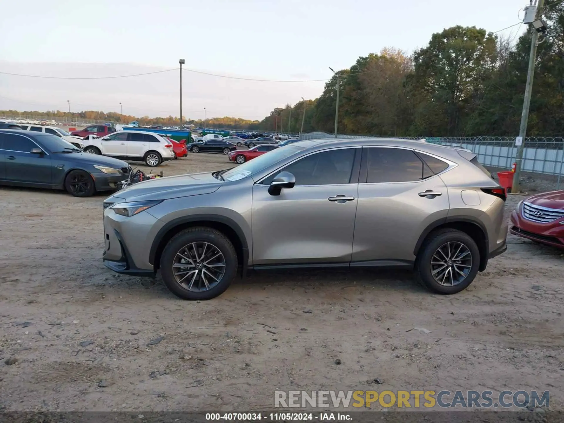 14 Photograph of a damaged car 2T2GGCEZ1PC019526 LEXUS NX 350 2023