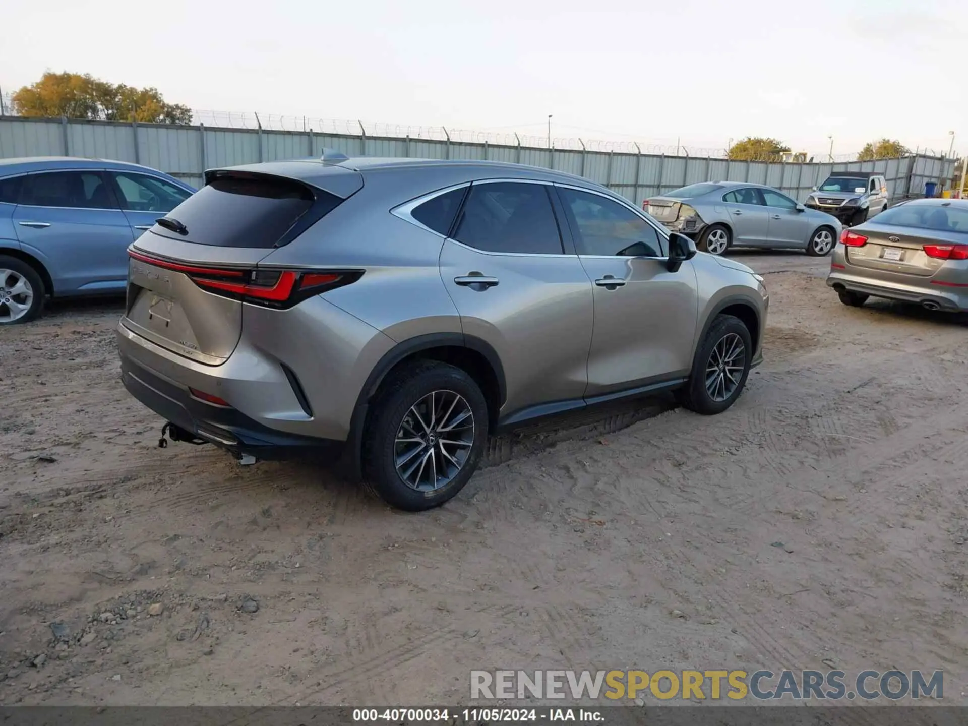 4 Photograph of a damaged car 2T2GGCEZ1PC019526 LEXUS NX 350 2023