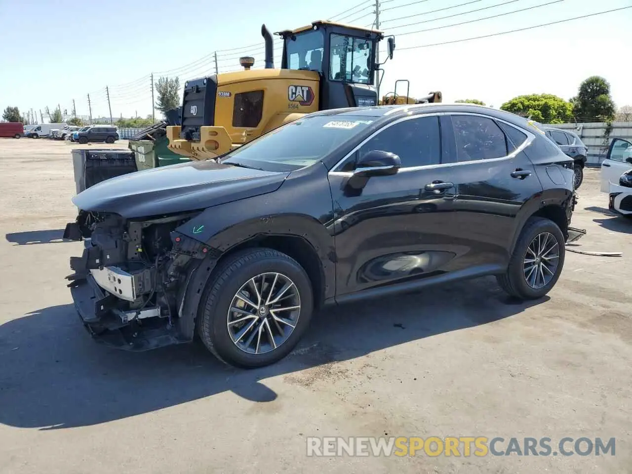 1 Photograph of a damaged car 2T2GGCEZ2PC019194 LEXUS NX 350 2023
