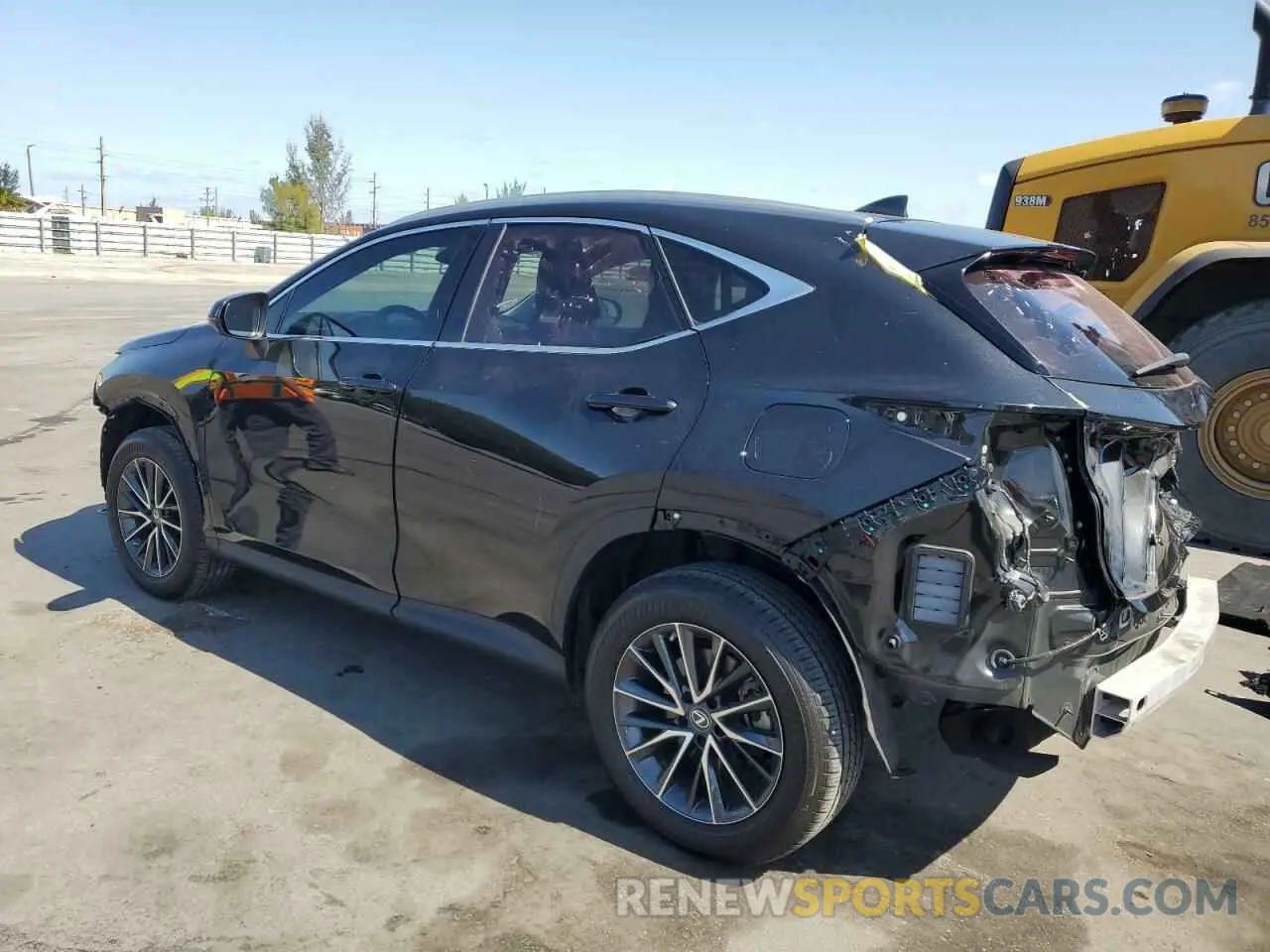 2 Photograph of a damaged car 2T2GGCEZ2PC019194 LEXUS NX 350 2023
