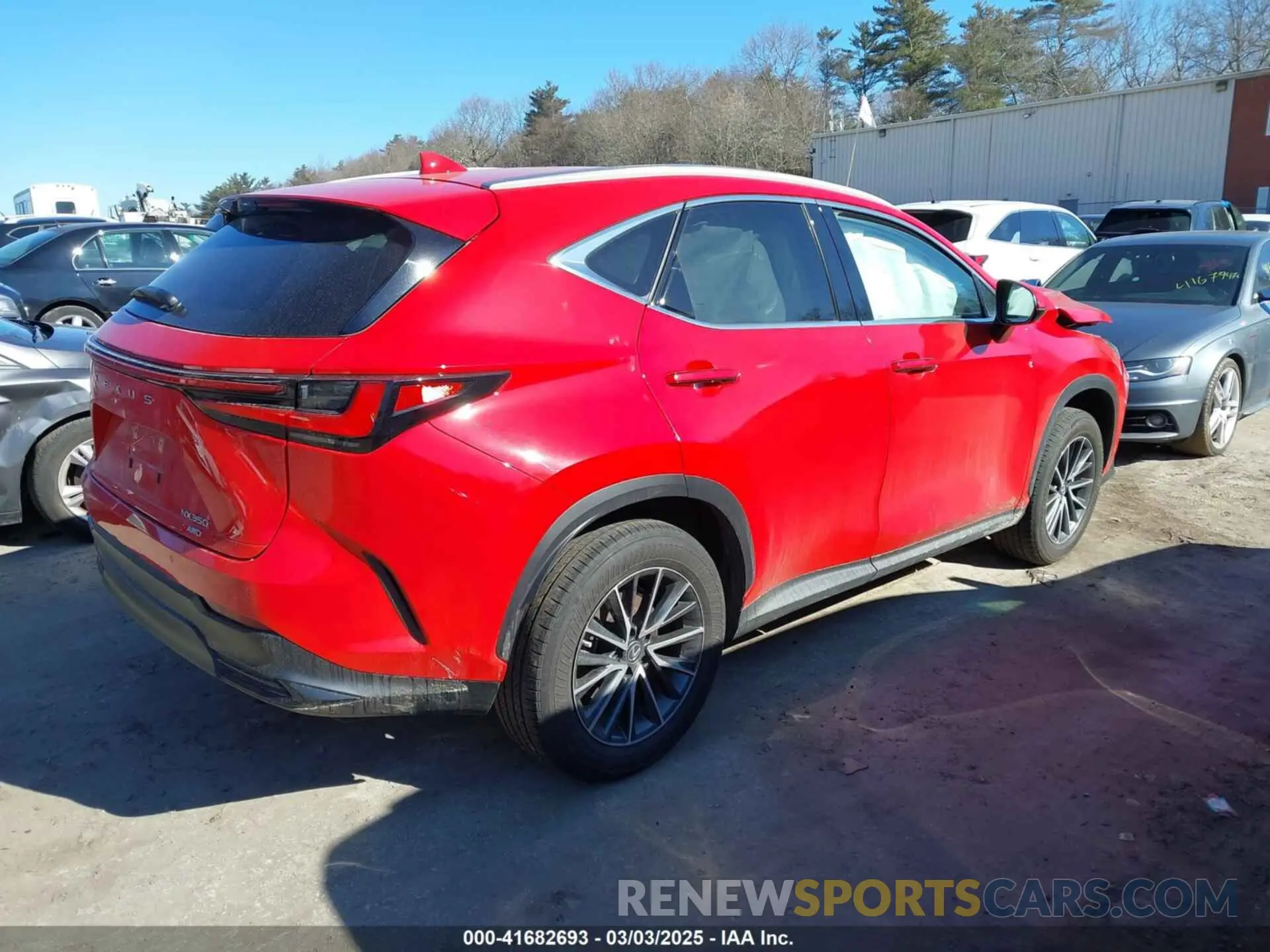 4 Photograph of a damaged car 2T2GGCEZ3PC019754 LEXUS NX 350 2023
