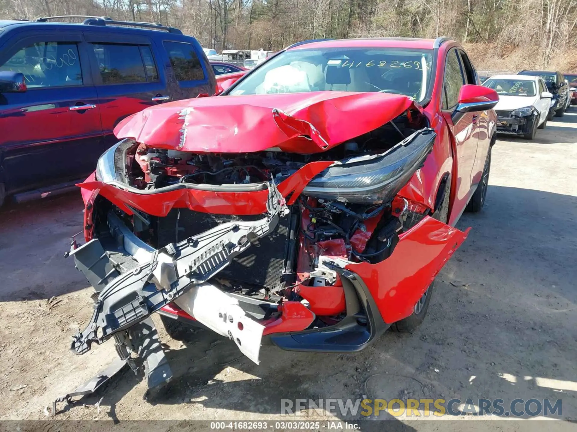 6 Photograph of a damaged car 2T2GGCEZ3PC019754 LEXUS NX 350 2023