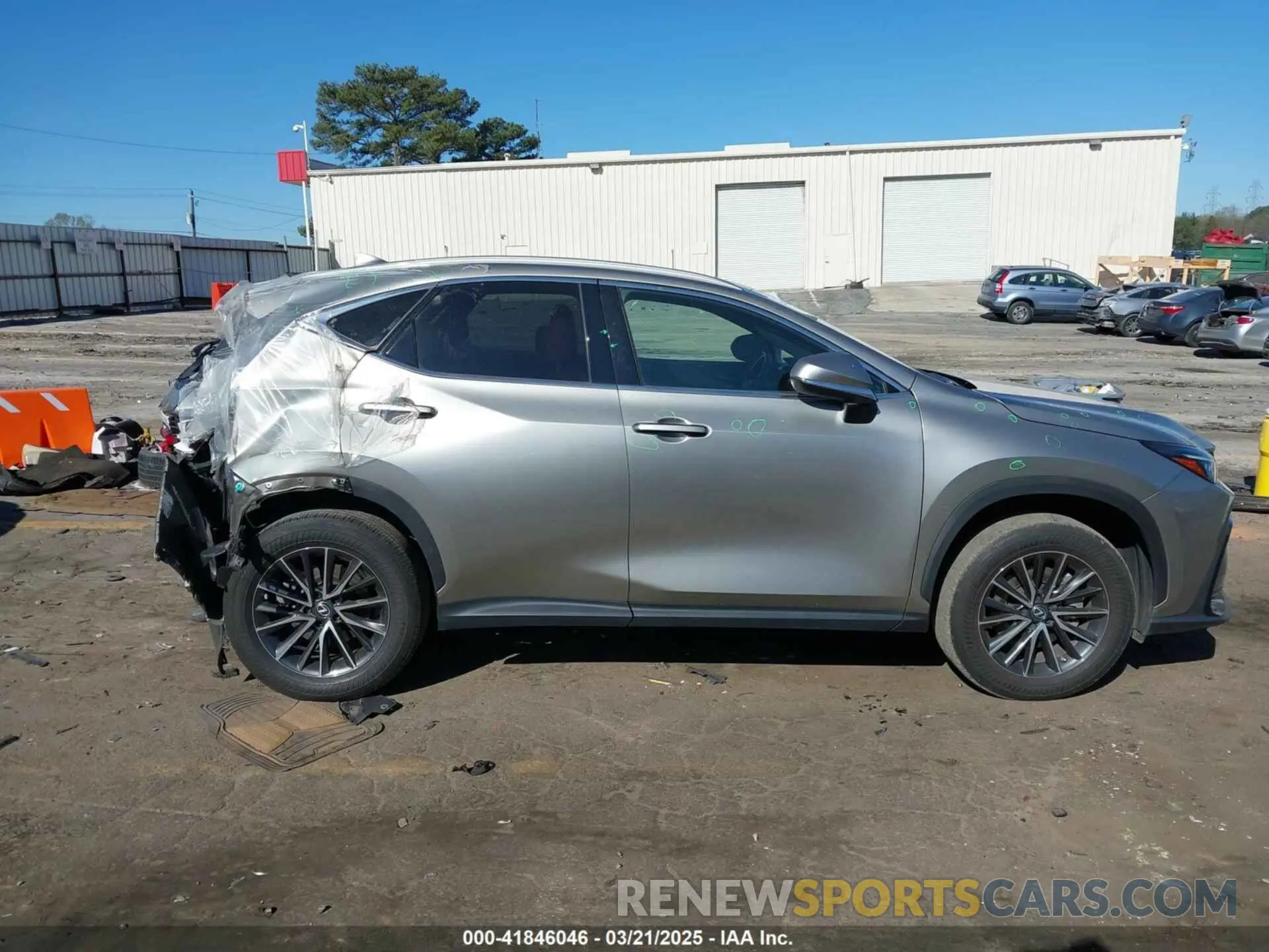 13 Photograph of a damaged car 2T2GGCEZ4PC020394 LEXUS NX 350 2023