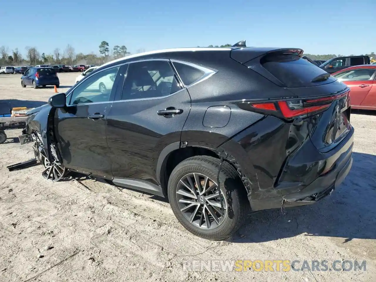 2 Photograph of a damaged car 2T2GGCEZ4PC026230 LEXUS NX 350 2023