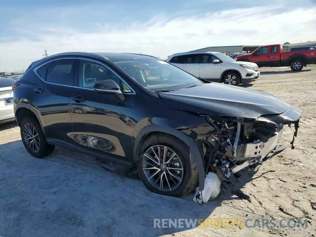 4 Photograph of a damaged car 2T2GGCEZ4PC026230 LEXUS NX 350 2023