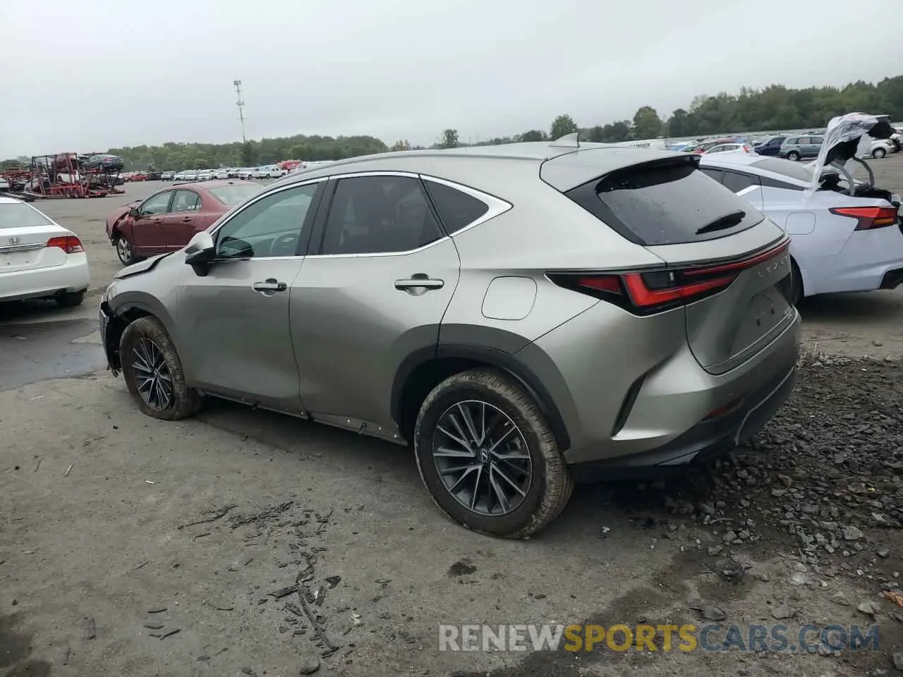 2 Photograph of a damaged car 2T2GGCEZ6PC018050 LEXUS NX 350 2023