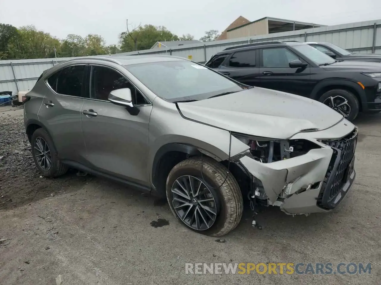 4 Photograph of a damaged car 2T2GGCEZ6PC018050 LEXUS NX 350 2023