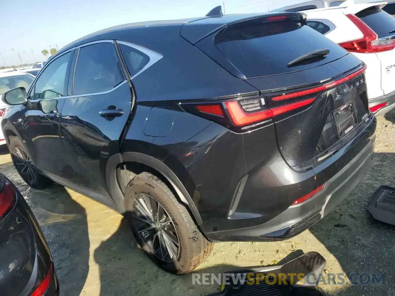2 Photograph of a damaged car 2T2GGCEZ6PC020414 LEXUS NX 350 2023
