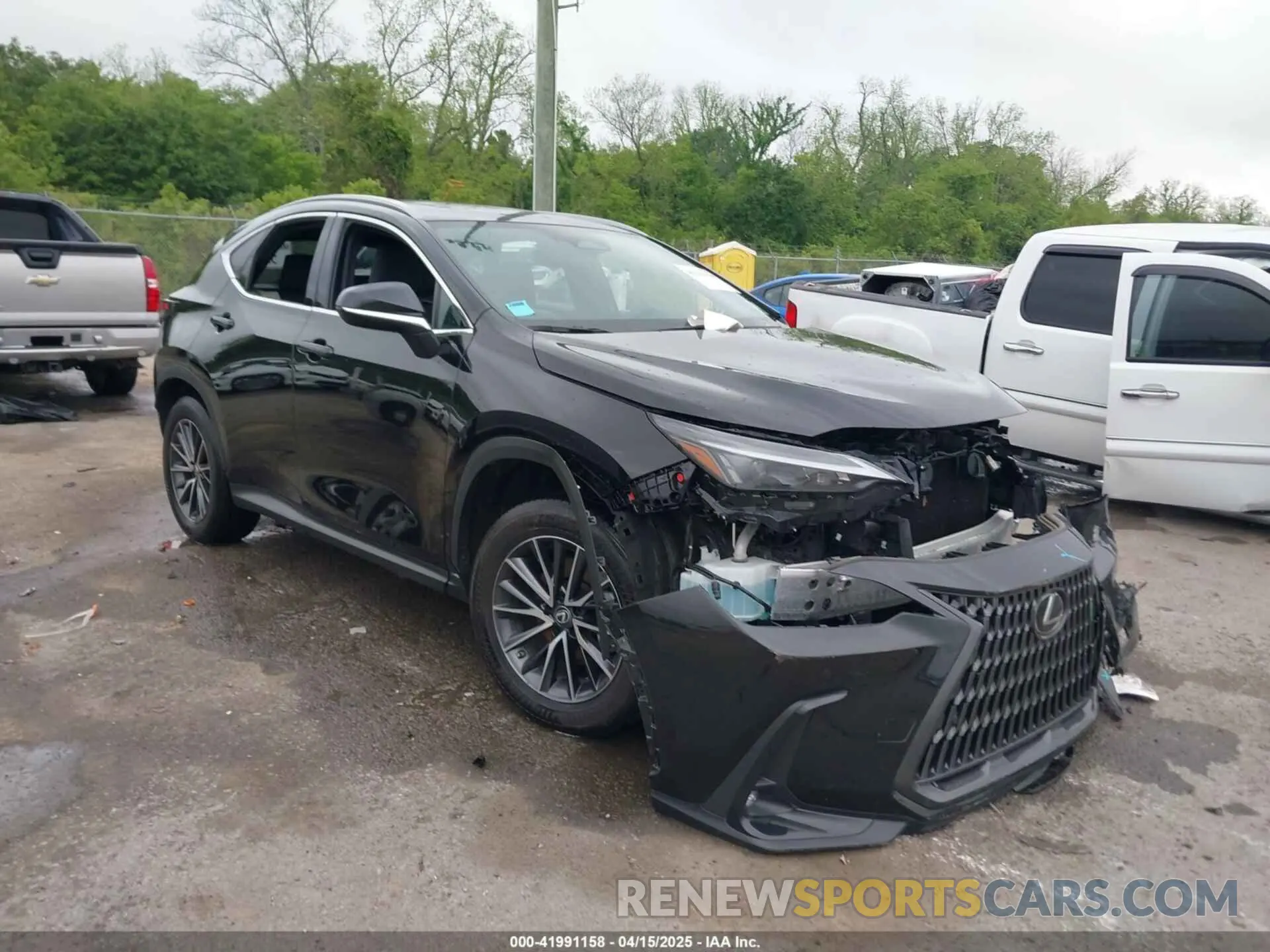 1 Photograph of a damaged car 2T2GGCEZ6PC026648 LEXUS NX 350 2023