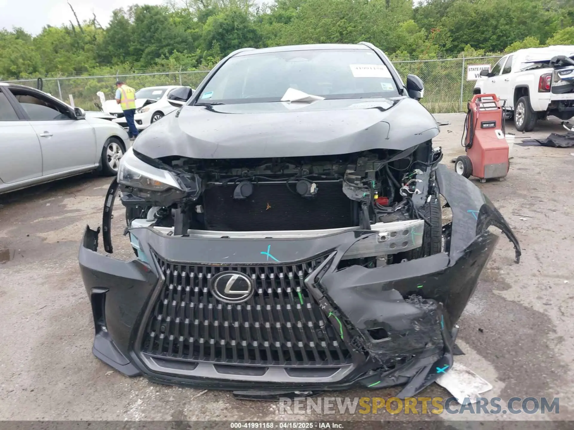 13 Photograph of a damaged car 2T2GGCEZ6PC026648 LEXUS NX 350 2023