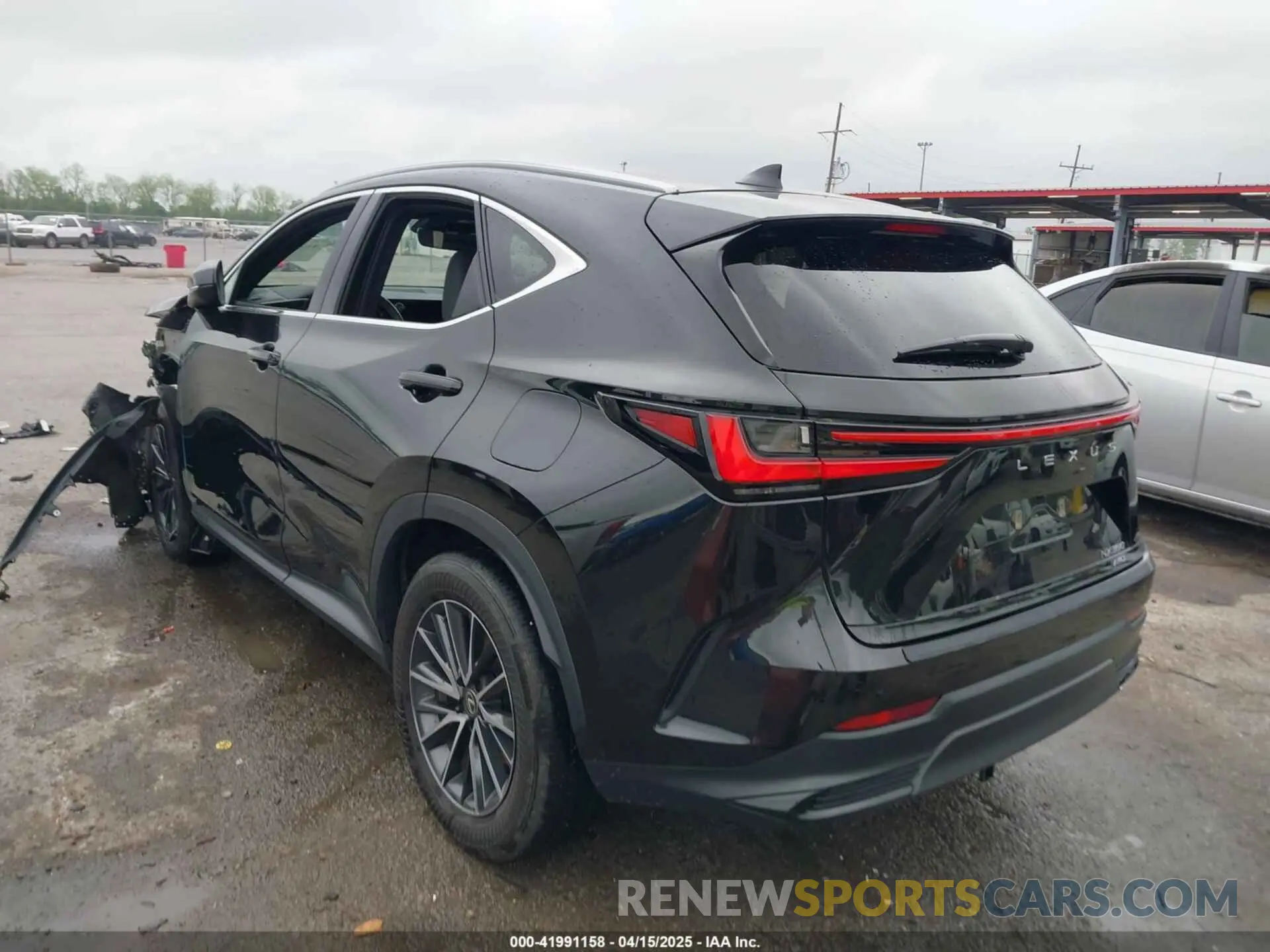 3 Photograph of a damaged car 2T2GGCEZ6PC026648 LEXUS NX 350 2023