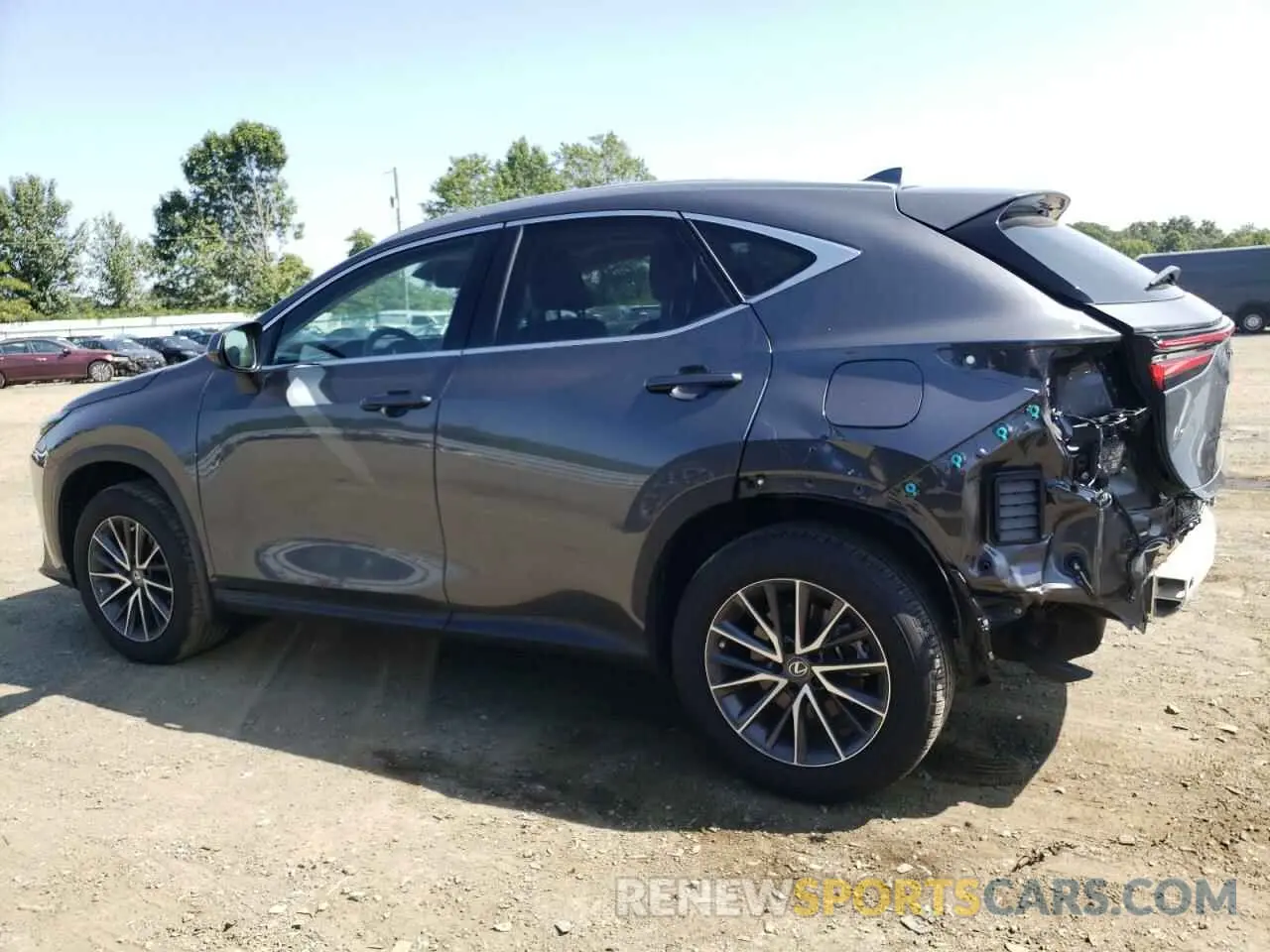 2 Photograph of a damaged car 2T2GGCEZ6PC031168 LEXUS NX 350 2023