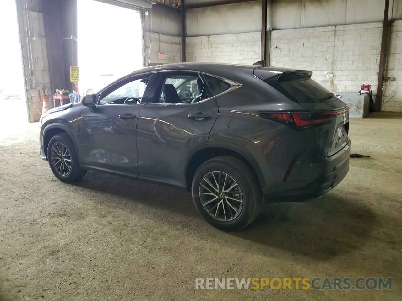 2 Photograph of a damaged car 2T2GGCEZ7PC019174 LEXUS NX 350 2023