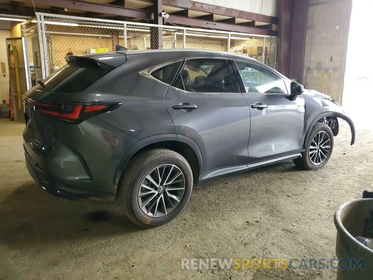 3 Photograph of a damaged car 2T2GGCEZ7PC019174 LEXUS NX 350 2023