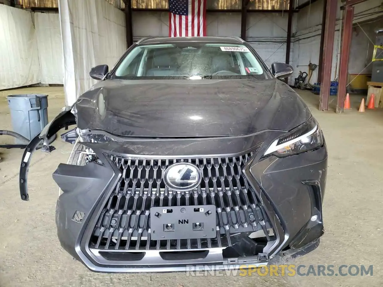 5 Photograph of a damaged car 2T2GGCEZ7PC019174 LEXUS NX 350 2023